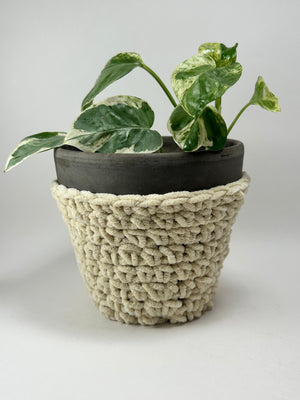 Hand Crochet 4” Pot Cover