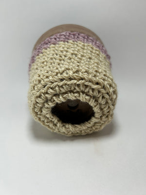 Hand Crochet 4” Pot Cover