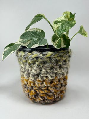 Hand Crochet 4” Pot Cover