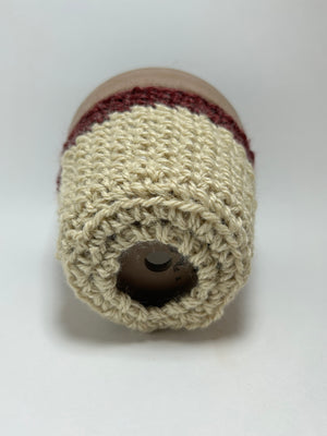 Hand Crochet 4” Pot Cover