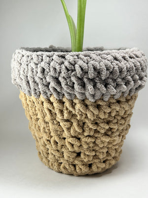 Hand Crochet 6" Pot Cover